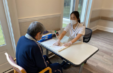 言語聴覚士によるリハビリ１