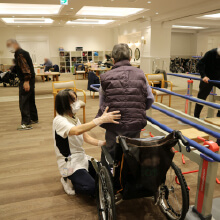 専門家によるリハビリ